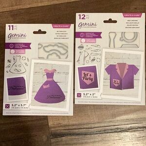 2  Crafters Companion die sets